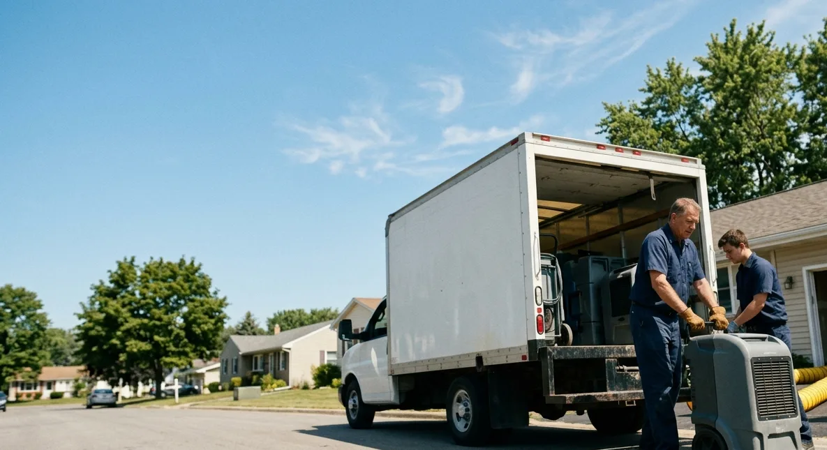 Water Damage Cleanup in Robins, IA near me